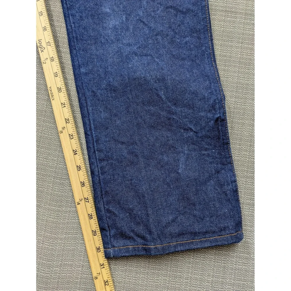 Wrangler 13MWZ Jeans Mens 36x30 (38x30) Blue Denim Cowboy Western Straight Leg